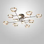 Потолочная люстра SELLIF CH L12 Brass