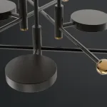 Потолочная люстра SELLIF CH L9 Brass