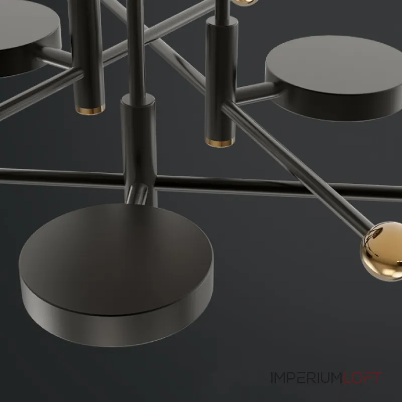 Потолочная люстра SELLIF CH L9 Brass