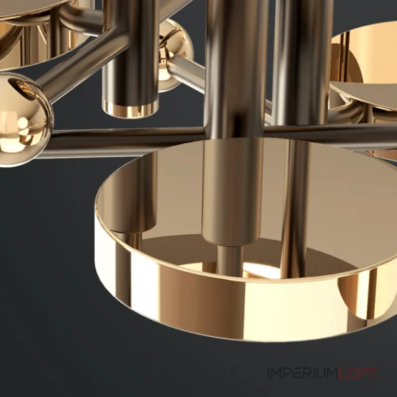 Потолочная люстра SELLIF CH L9 Brass