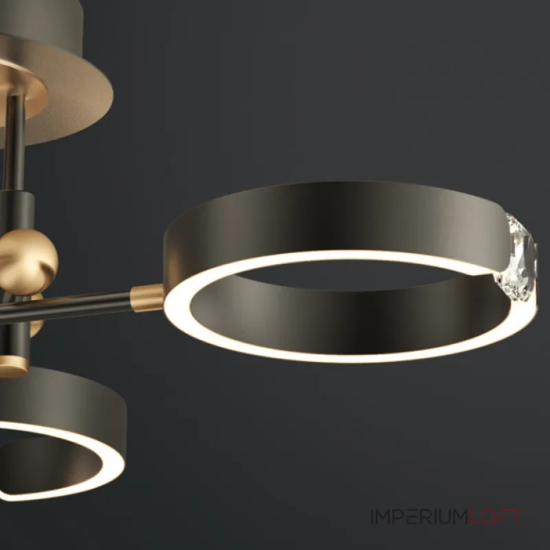 Потолочная люстра SELLIF CH L9 Brass