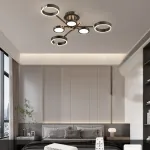 Потолочная люстра SELLIF CH L9 Brass