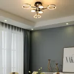 Потолочная люстра SELLIF CH L9 Brass