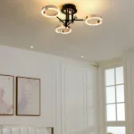 Потолочная люстра SELLIF CH L9 Brass