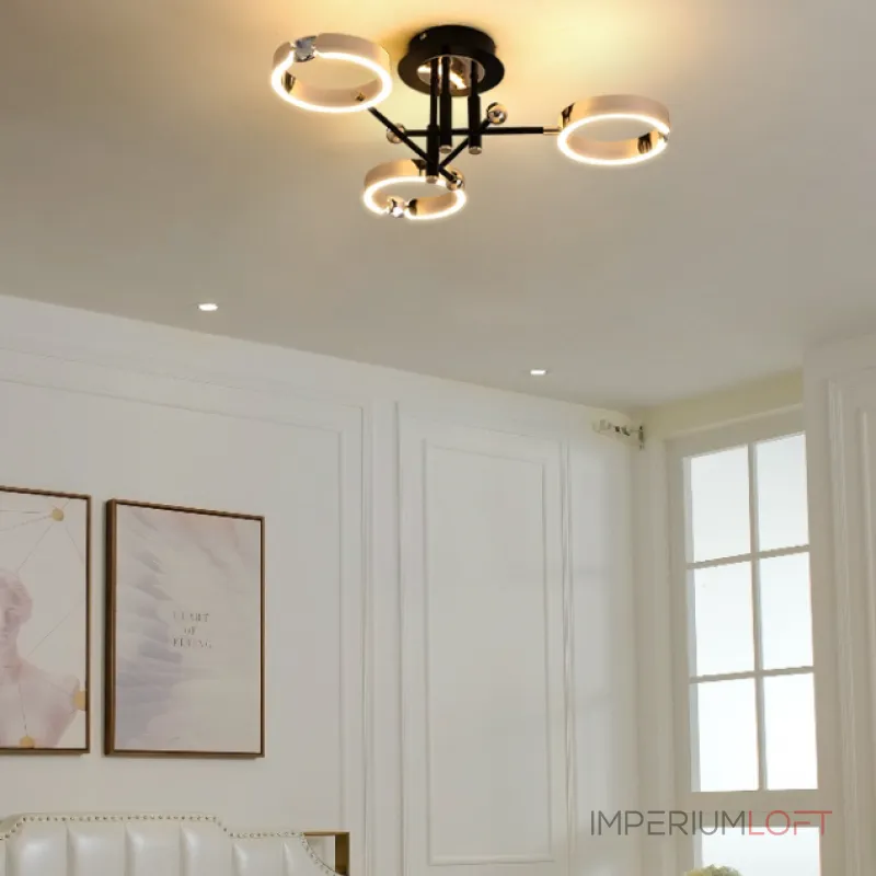 Потолочная люстра SELLIF CH L9 Brass