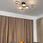 Потолочная люстра SELLIF CH L9 Brass