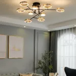 Потолочная люстра SELLIF CH L9 Brass