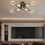 Потолочная люстра SELLIF CH L9 Brass