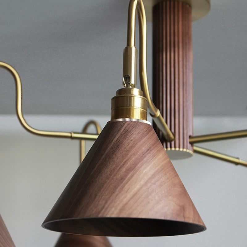 Потолочная люстра DOMENIC D75 Light Brown