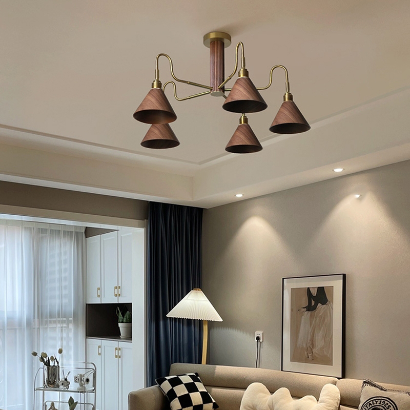 Потолочная люстра DOMENIC D75 Light Brown