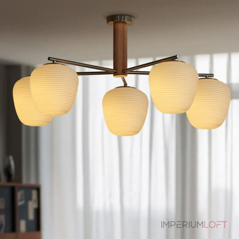Потолочная люстра DAGFIN CH H45 Light Brown