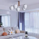 Потолочная люстра DAGFIN CH H45 Light Brown