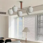 Потолочная люстра DAGFIN CH H45 Light Brown