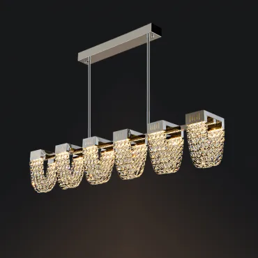 Люстра на штанге ALVARIN L L120 Chrome Люстра на штанге ALVARIN L L120 Chrome