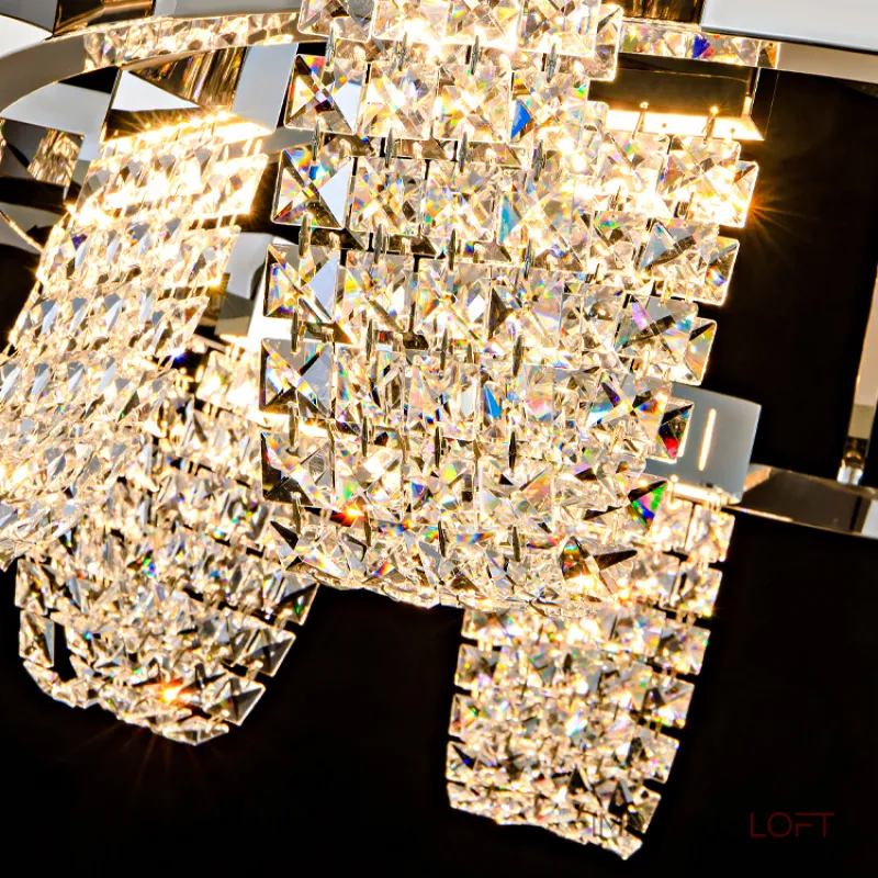 Потолочный светильник ALVARIN L L100 Chrome от ImperiumLoft