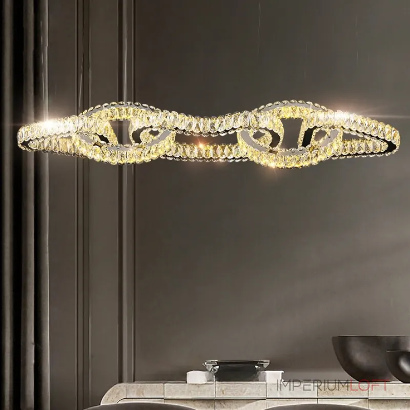 Подвесной светильник SEFENIAS LUX L80 Chrome от ImperiumLoft