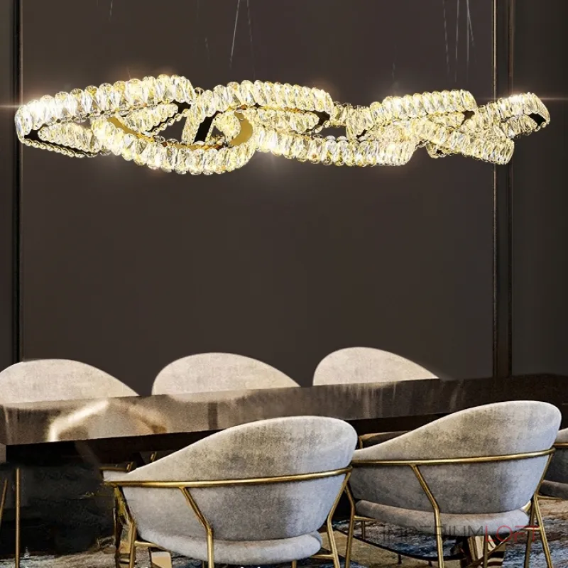 Подвесной светильник SEFENIAS LUX L80 Chrome от ImperiumLoft