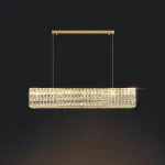 Подвесной светильник ACHILLES B LONG L80 Brass от ImperiumLoft