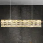 Подвесной светильник ACHILLES B LONG L120 Brass от ImperiumLoft