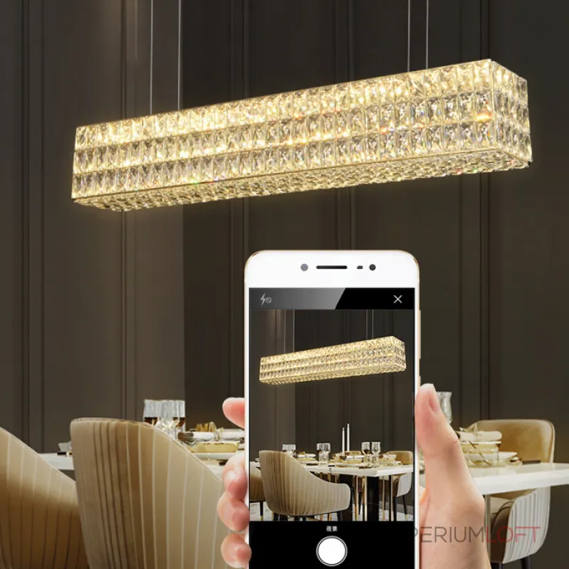 Подвесной светильник ACHILLES B LONG L120 Brass от ImperiumLoft