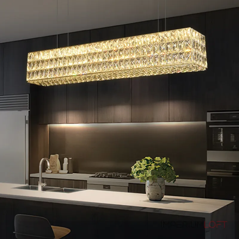 Подвесной светильник ACHILLES B LONG L120 Brass от ImperiumLoft