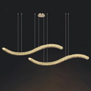 Подвесной светильник BERTOLDA W DUO A L150 Brass