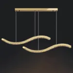 Подвесной светильник BERTOLDA W DUO B L150 Brass от ImperiumLoft