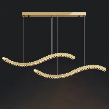 Подвесной светильник BERTOLDA W DUO B L150 Brass