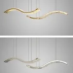 Подвесной светильник BERTOLDA W DUO A L150 Brass от ImperiumLoft