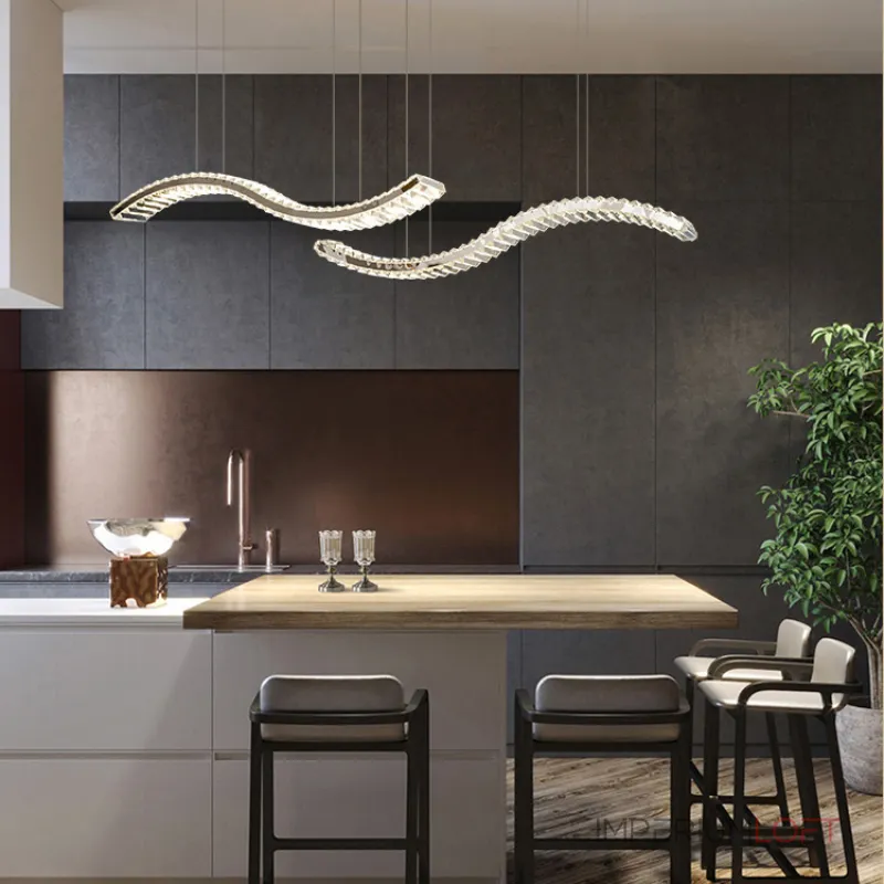 Подвесной светильник BERTOLDA W DUO A L150 Brass от ImperiumLoft