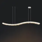 Подвесной светильник BERTOLDA W A L120 Chrome от ImperiumLoft