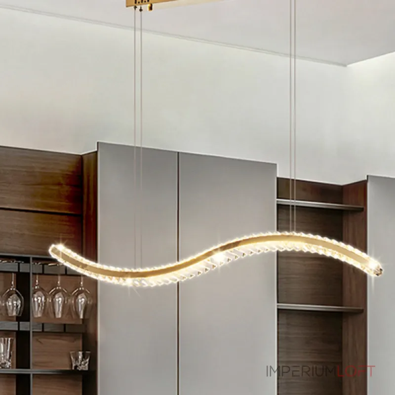 Подвесной светильник BERTOLDA W A L120 Chrome от ImperiumLoft