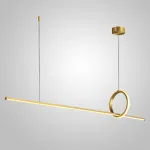 Подвесной светильник MOFFIT B LONG L120 Brass от ImperiumLoft