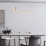 Подвесной светильник MOFFIT B LONG L90 Brass от ImperiumLoft