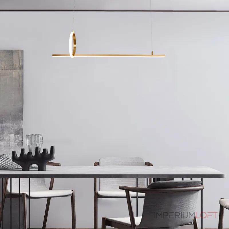 Подвесной светильник MOFFIT B LONG L90 Brass от ImperiumLoft