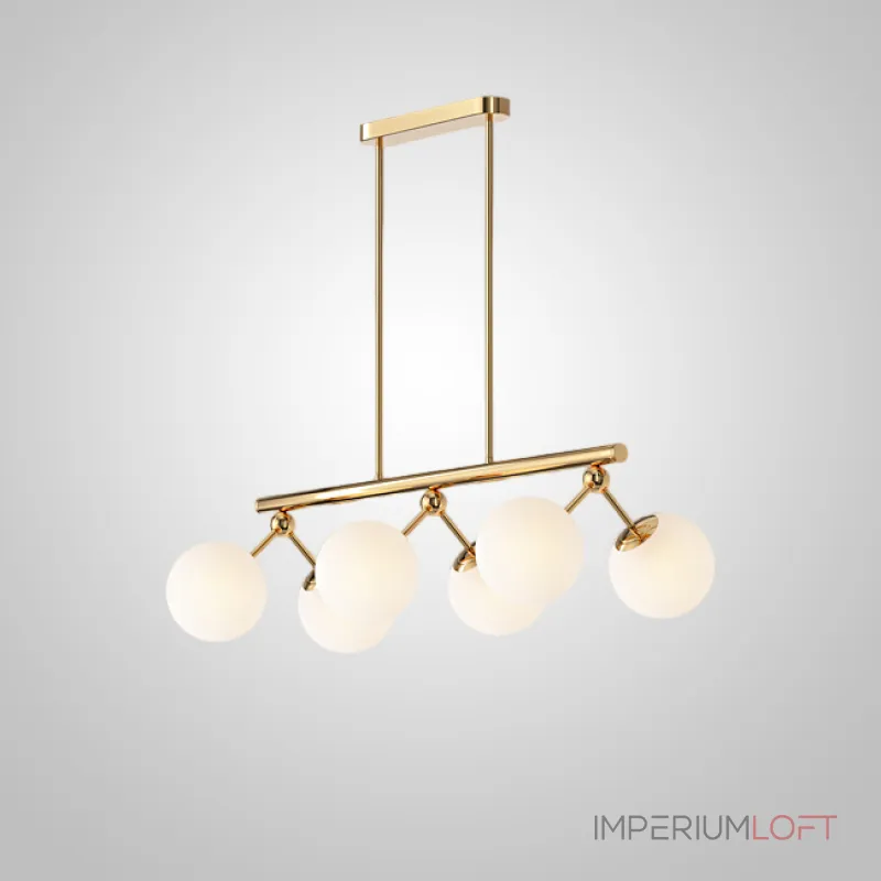 Потолочный светильник MARTIAL LONG L80 Brass от ImperiumLoft Потолочный светильник MARTIAL LONG L80 Brass от ImperiumLoft