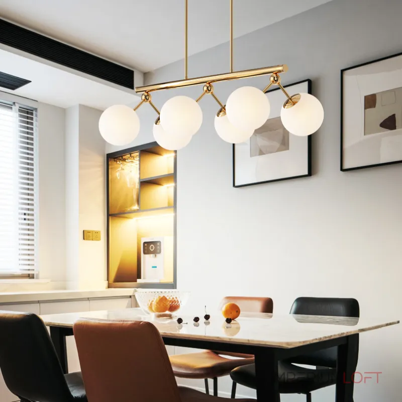 Потолочный светильник MARTIAL LONG L80 Chrome от ImperiumLoft