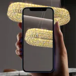 Подвесной светильник ACHILLES LONG L120 Chrome от ImperiumLoft