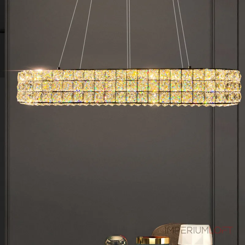 Подвесной светильник ACHILLES LONG L120 Chrome от ImperiumLoft