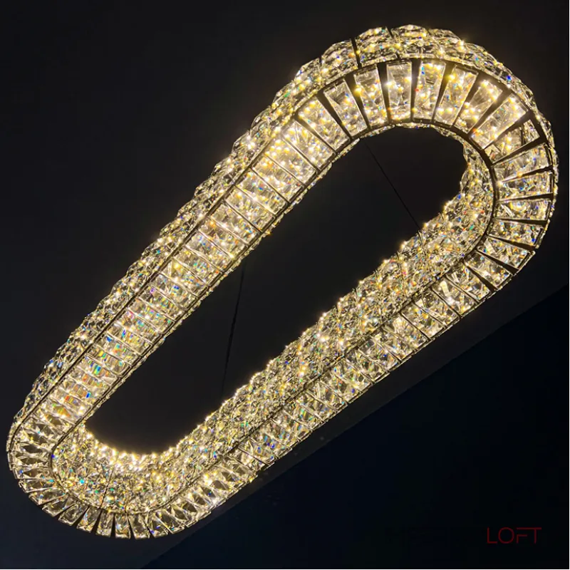 Подвесной светильник ACHILLES LONG L120 Chrome от ImperiumLoft