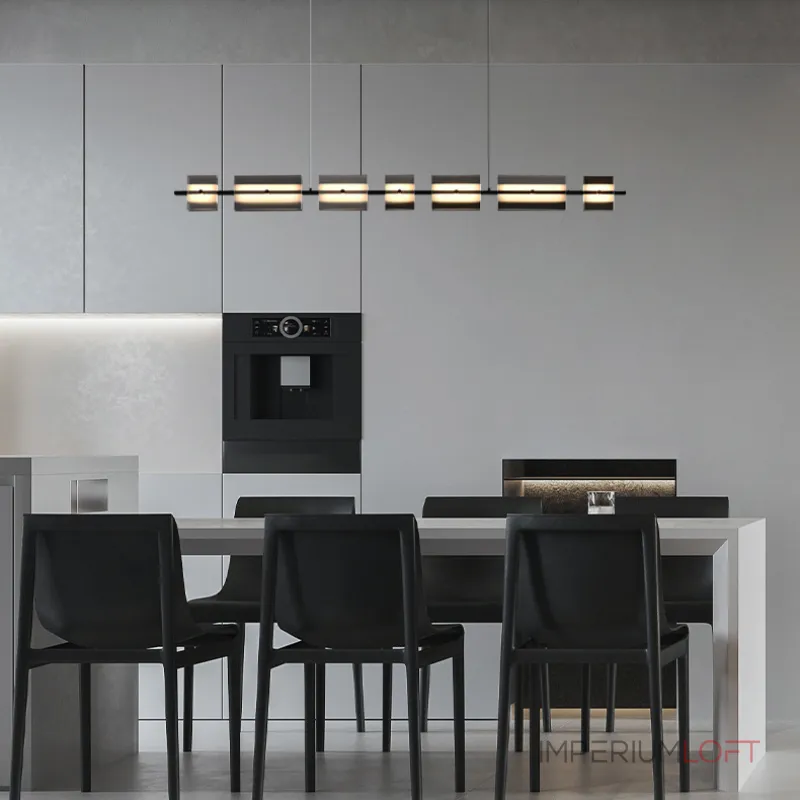 Подвесной светильник BRIAND LONG L102,5 Black от ImperiumLoft Подвесной светильник BRIAND LONG L102,5 Black от ImperiumLoft