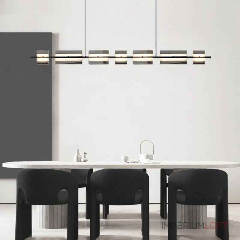 Подвесной светильник BRIAND LONG L102,5 Black от ImperiumLoft Подвесной светильник BRIAND LONG L102,5 Black от ImperiumLoft