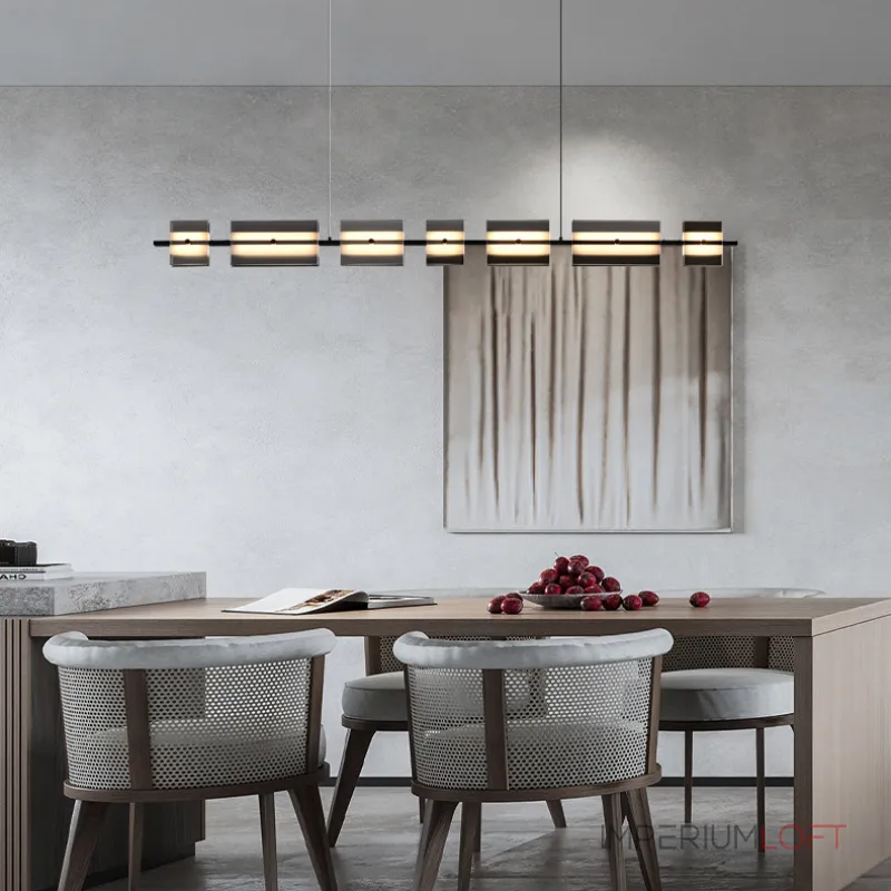 Подвесной светильник BRIAND LONG L102,5 Black от ImperiumLoft Подвесной светильник BRIAND LONG L102,5 Black от ImperiumLoft