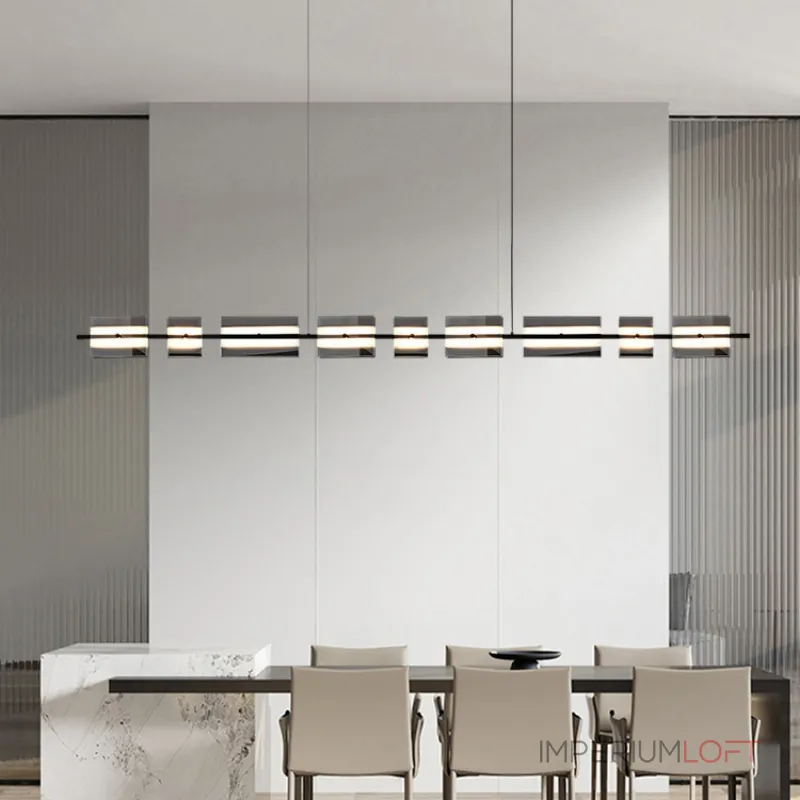 Подвесной светильник BRIAND LONG L102,5 Black от ImperiumLoft Подвесной светильник BRIAND LONG L102,5 Black от ImperiumLoft