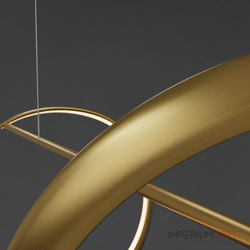 Подвесной светильник ADONIS L140 Black от ImperiumLoft