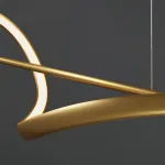 Подвесной светильник ADONIS L140 Black от ImperiumLoft