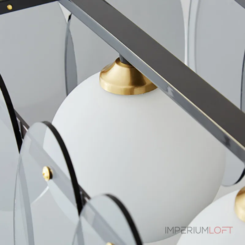 Потолочный светильник RASMIN LONG Black от ImperiumLoft