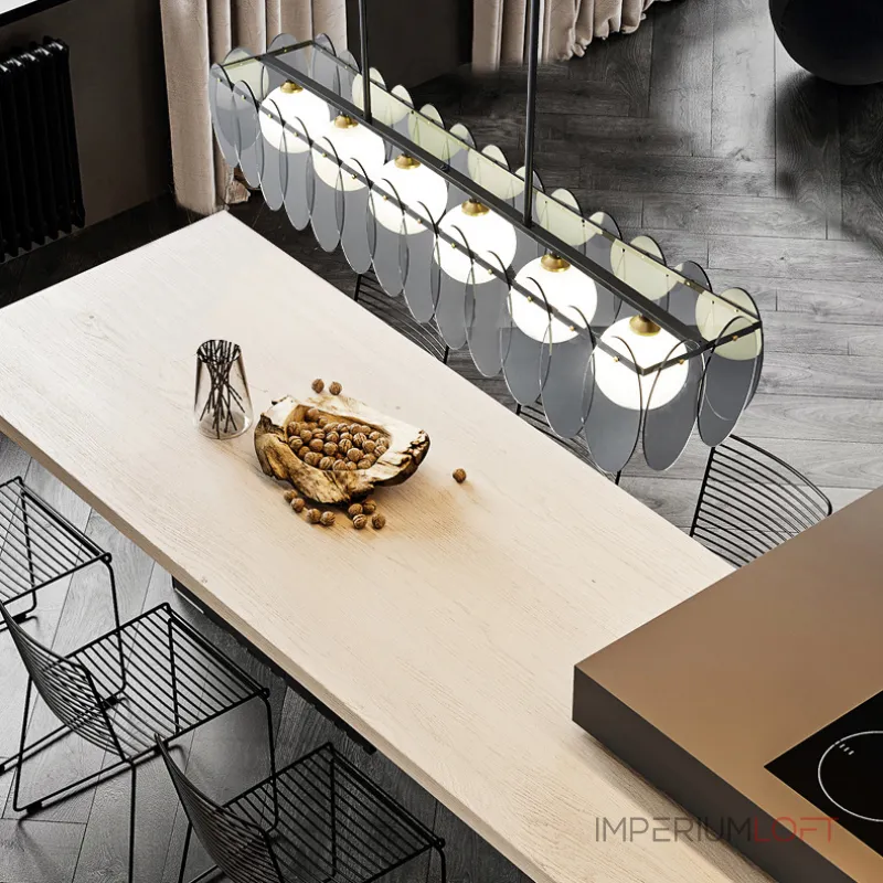 Потолочный светильник RASMIN LONG Black от ImperiumLoft