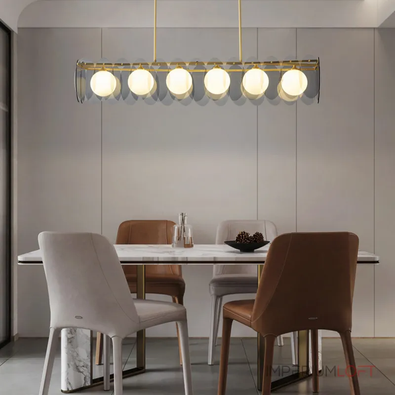 Потолочный светильник RASMIN LONG Black от ImperiumLoft