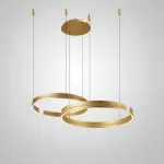 Подвесная люстра VEIKKO COMBO D45+65 Brass от ImperiumLoft